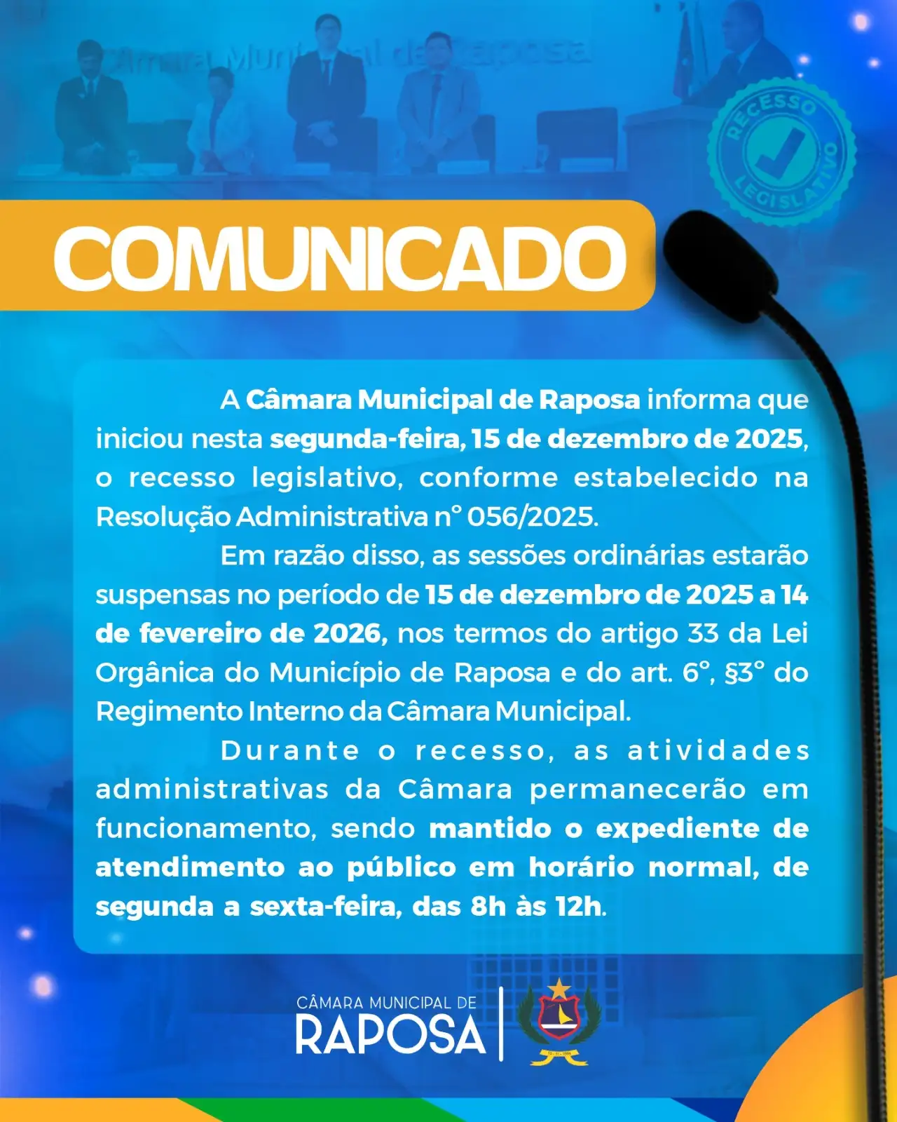 RECESSO