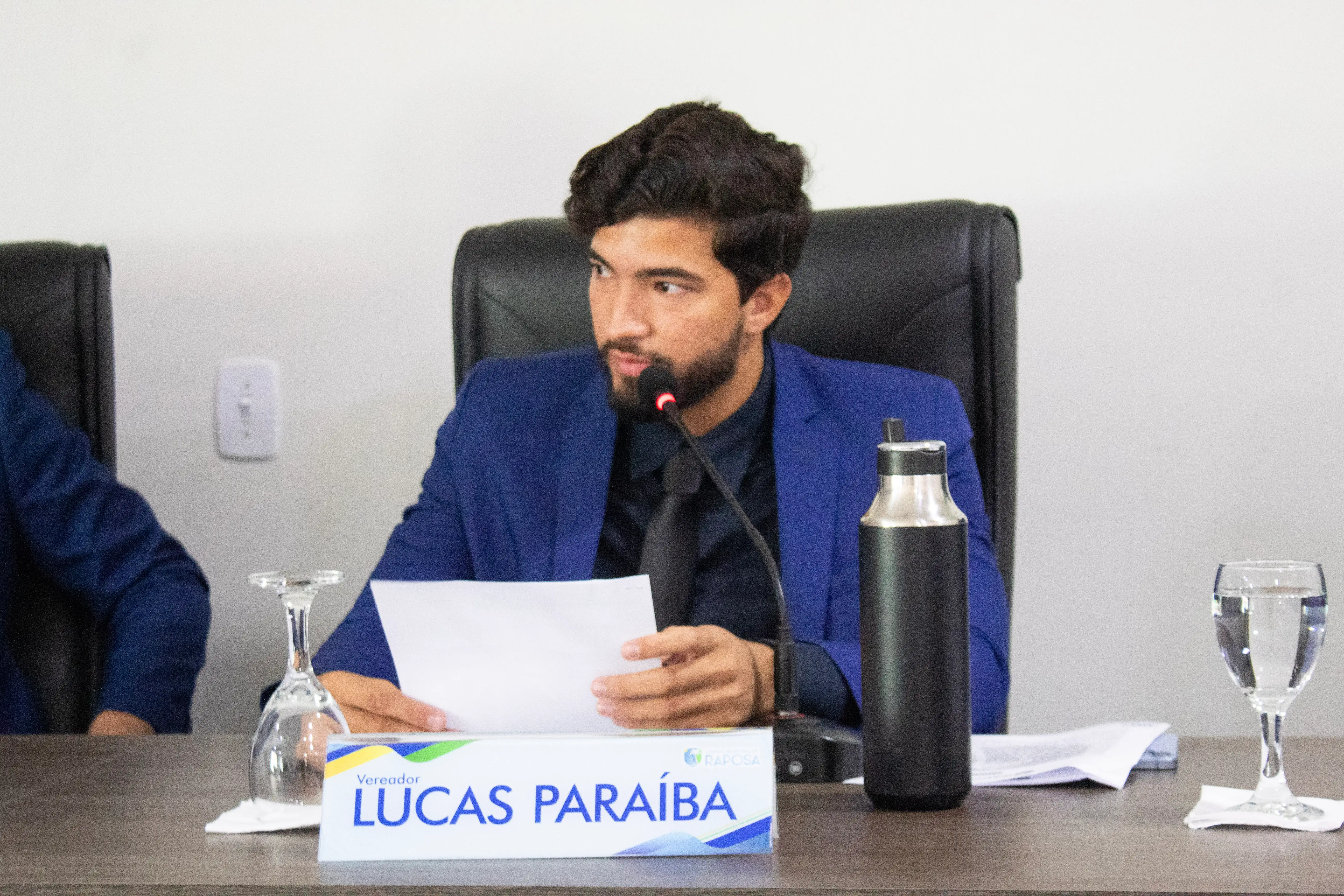 Foto 1 – Câmara Municipal realiza XIX Sessão Ordinária com leitura de atas e apresentação de proposições.