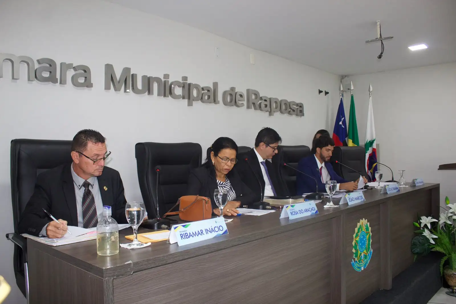Câmara debate projetos estruturantes e amplia agenda de desenvolvimento da Raposa