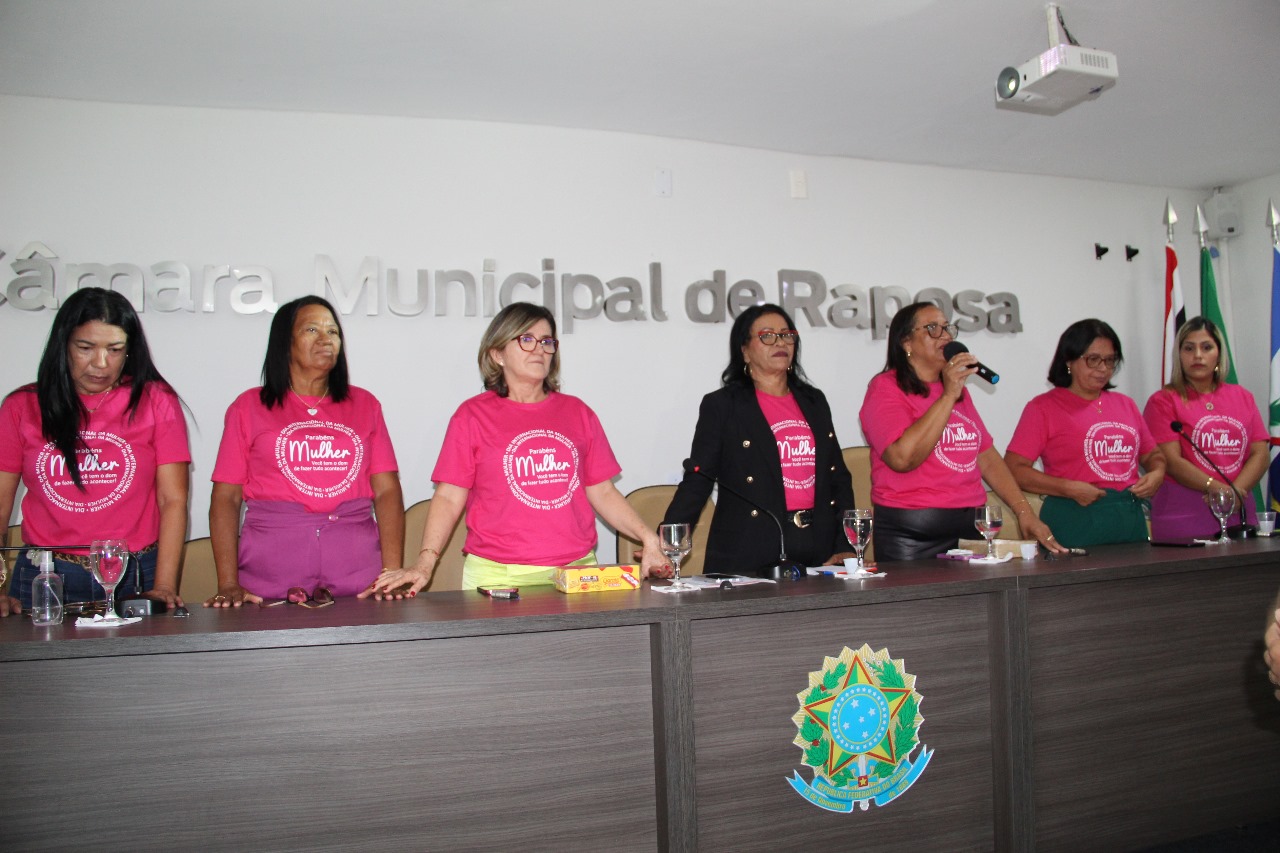 Câmara Municipal realiza sessão solene em alusão ao Dia Internacional da Mulher